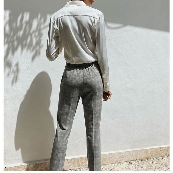 Aritzia Babaton Conan Pant Houndstooth Size 00 - Picture 2 of 10